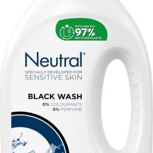 Neutral Vloeibaar Wasmiddel Zwart - 6 x 20 wasbeurten - Voordeelverpakking