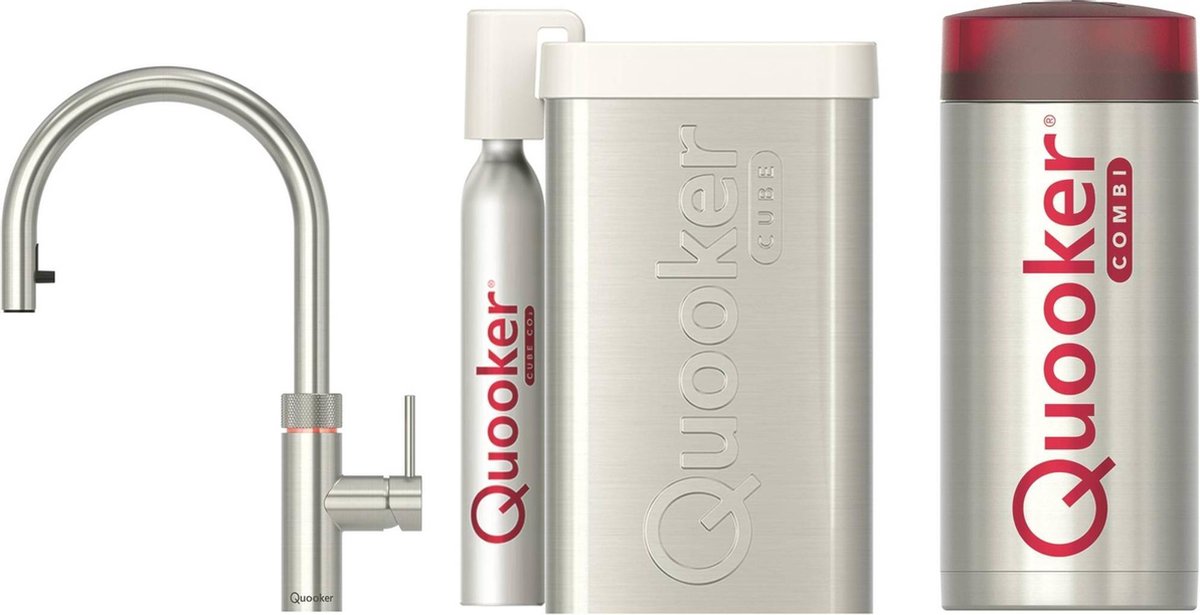 Quooker Flex met COMBI+ boiler en CUBE reservoir