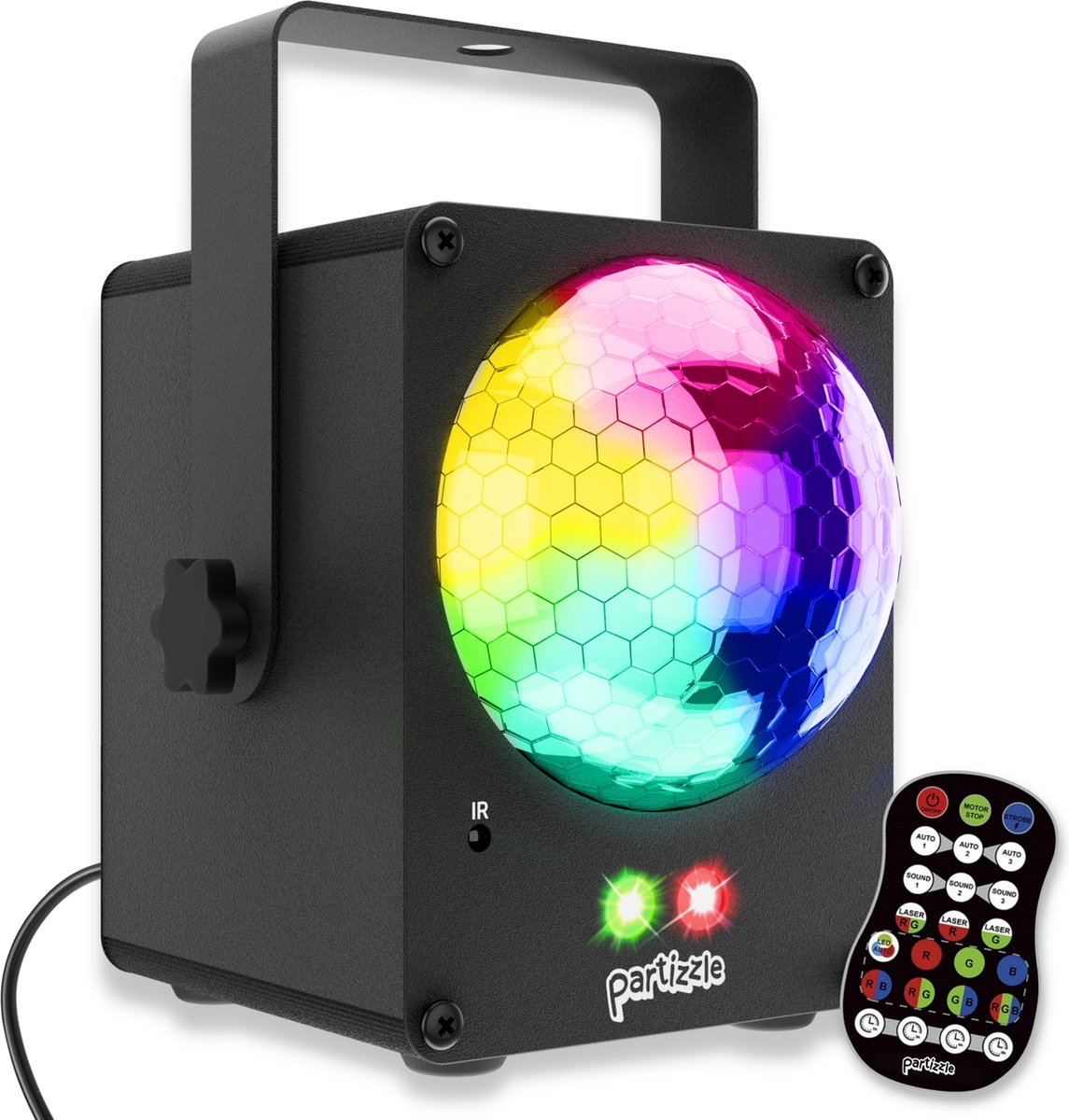 Partizzle Discolamp met Disco Laser Licht
